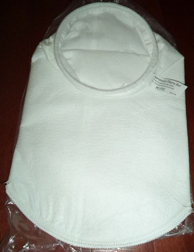 Lot of 4 clearstream filter bag felt polypropylene 5 microns po5p1s w steel ring for sale