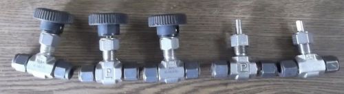 NEEDLE VALVES  PARKER 4Z-V4LR-SS