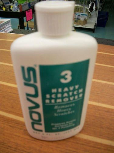 NOVUS HEAVY SCRATCH REMOVER #3  (8oz. bottle)   PC-30