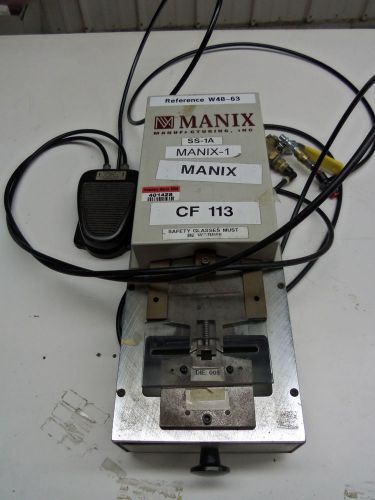 Manix Manufacturing Lead Former SS-IA