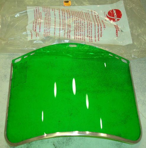 Jackson Green Visor 8041 8&#034; by 12&#034; $7 Ansi Z87.1  .040 3002815  old 0754-0037