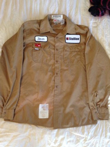 Men&#039;s FR FLAME RESISTANT KERMEL WORK SHIRT - ARC 10.1 ATPV HRC2 SZ L LN