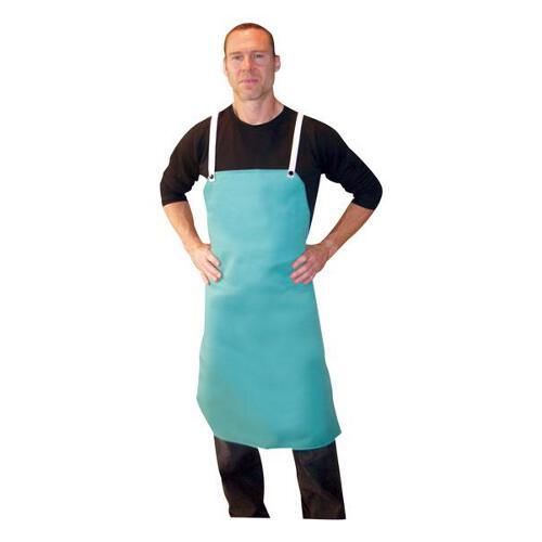 Tillman 6236 24&#034;X36&#034; 9 oz. Green Flame Resistant Cotton Bib Apron