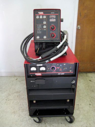 Lincoln DC-600 &amp; LN-10 Multi-Process MIG Welder Complete PKG