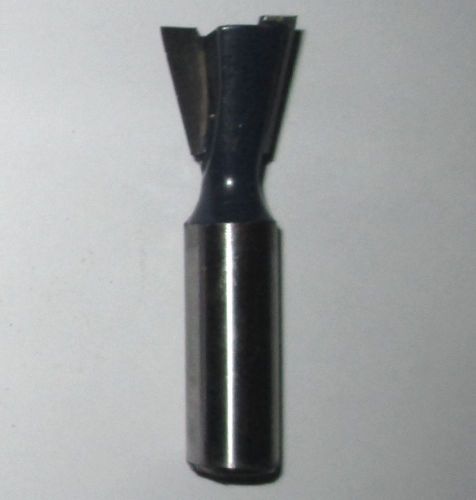 3/4&#034; CUTTING DIAMETER DOVETAIL ROUTER BIT 1/2&#034; SHANK, 14 DEGREE, CARBIDE TIP TCT