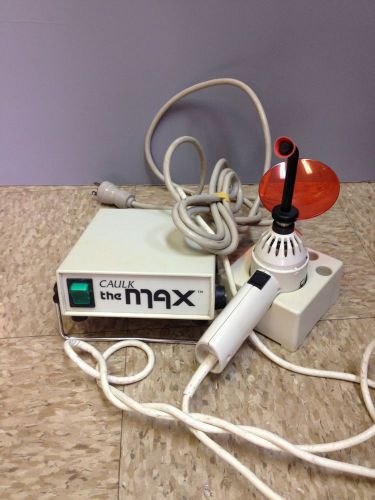 Caulk The Max 100 Dental Curing Light Halogen Visible Polymerization Corded