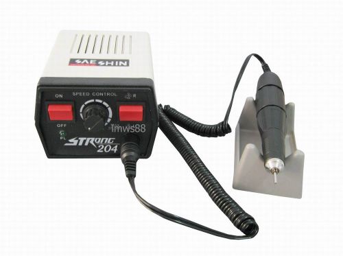 1PC Hot Sale Dental Lab 35000 RPM SAESHIN Strong 204 Micro Motor Hand piece 110V