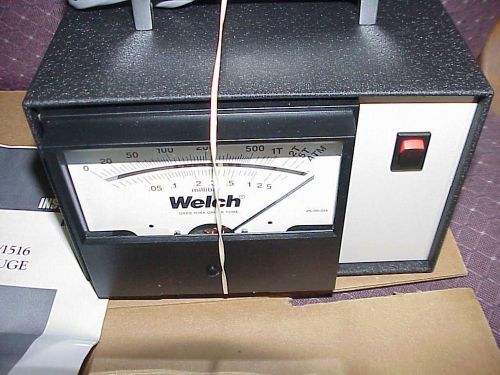 WELCH HWB-1515  Vacuum Gauge .0-5000 MICRON .