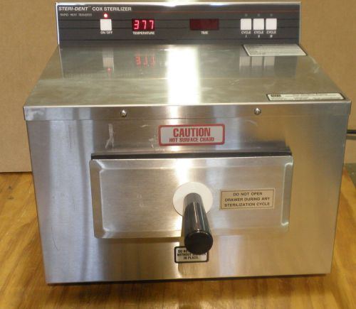 Alfa Steri-Dent Cox 6000 Rapid Heat Dry Sterilizer