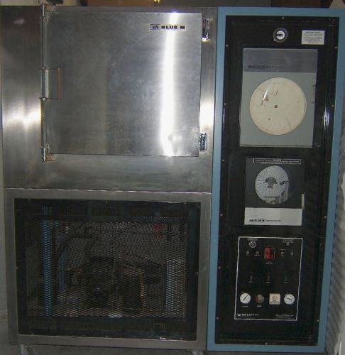 Blue m  fr-256pb-1 temperature humidity environmental chamber  - complete as-is for sale