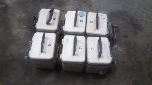 SIX (6) INDUSTRIAL HYGIENE AIR SAMPLING PUMPS, VERY QUIET