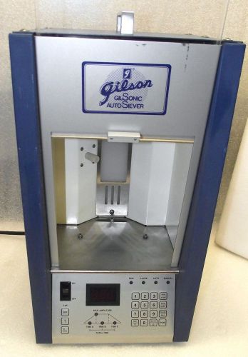 Gilson Gilsonic AutoSiever Model GA-1 - Warranty