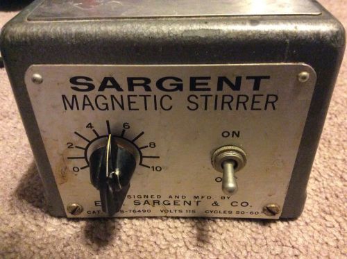 Sargent-Welch Magnetic Stirrer S-76490