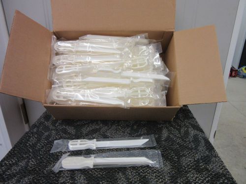 100 FISHER SCIENTIFIC STERILE 9&#034; SPATULA 14-375-253 LAB MEDICAL DISPOSABLE NEW