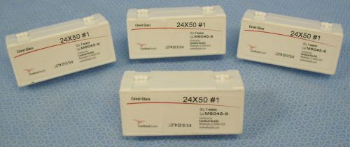 4 Boxes - 1oz ea Cardinal Health Cover Glass #M6045-09