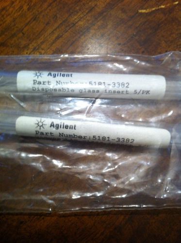 Agilent Liner, splitless, single taper, Glass Wool, deactivated, 5062-3587