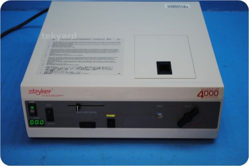 Stryker endoscopy 220-170-000 quantum 4000 light source @ for sale