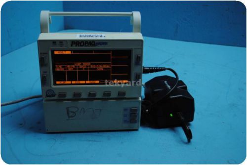 WELCH ALLYN - PROTOCOL PROPAQ 202 EL MULTI-PARAMETER PATIENT MONITOR !