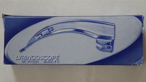 LARYNGOSCOPE BLADES MACINTOSH Size 4 