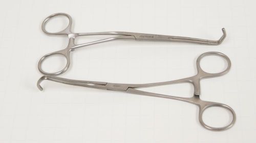 Sicoa 35-4125 Cooley Anastomosis Clamp ~ Lot of 2 