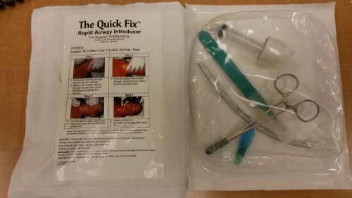 ADULT CRICOTHYROTOMY KIT , airway kit, emergency airway, intubation, cric kit