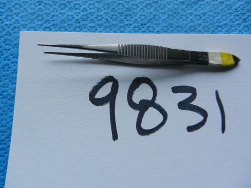 V. Mueller Surgical Eye Iris Forceps Straight 1X2 Teeth OP3440