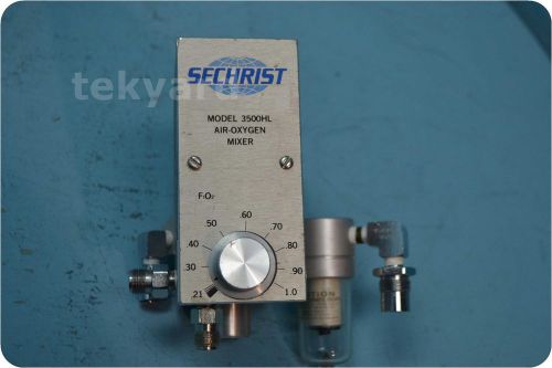 SECHRIST 3500HL AIR-OXYGEN MIXER / OXYGEN BLENDER @