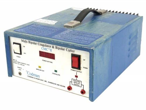 Codman 80-1140 CMC-II Electrosurgical Malis Bipolar Coagulator/Cutter Controller