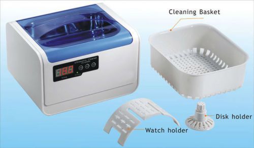 Jeken mini anti-broken ultrasonic cleaner ce-6200a denture jewelry watch glasses for sale