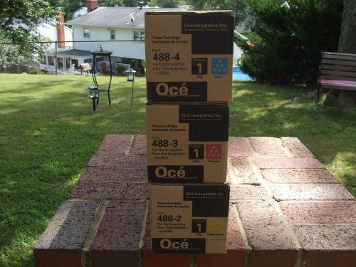 OCE COLOR TONER CM2520   ( 488-2/3/4 ) 1 EA. C/Y/M