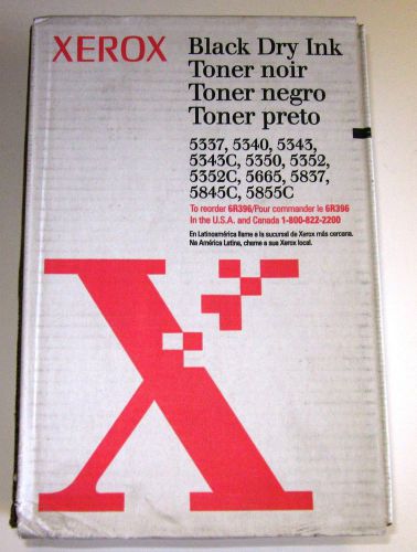 Xerox ® Black Dry Ink 6R396 Black Genuine Xerox Toner Cartridge Box of 2 NIB