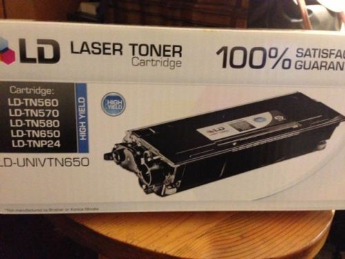 BROTHER COMPATIBLE HIGH YIELD BLACK TONER CARTRIDGE, LD-UNIVTN650