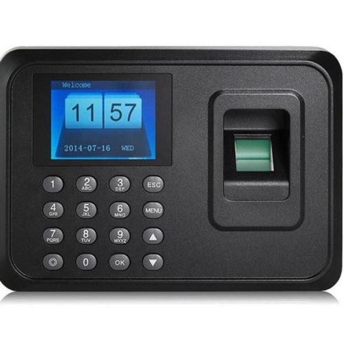 Usb tcp/ip password fingerprint time recorder clock attendance employee salary for sale