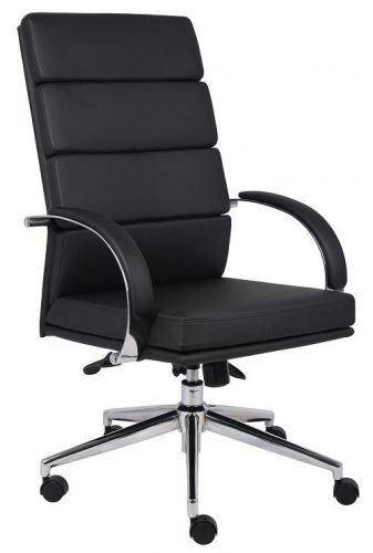 B9401 BOSS BLACK CARESSOFTPLUS EXECUTIVE SERIES HIGH BACK OFFICE CHAIR