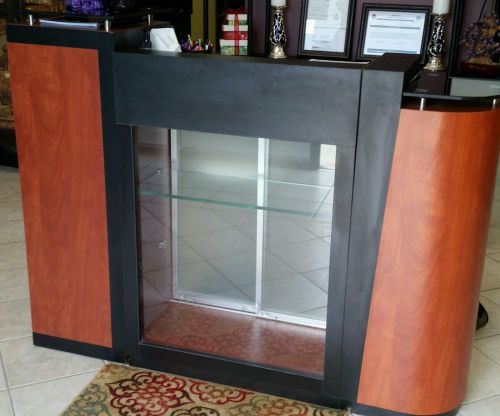 Reception desk w/ Display Cabinet