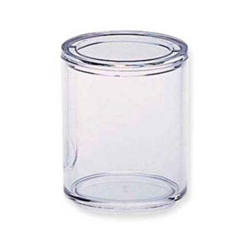 MUJI Moma Acrylic Round Acrylic Pot with Cover WorldWide