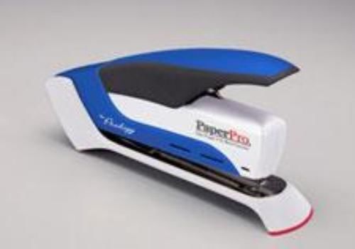 Paperpro Prodigy Spring Powered Stapler Blue &amp; White