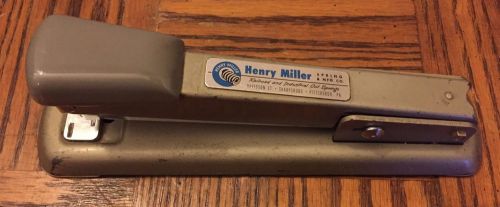 MID CENTURY BATES 56 ADVERTISING OFFICE STAPLER HENRY MILLER RAILROAD COIL PITT.