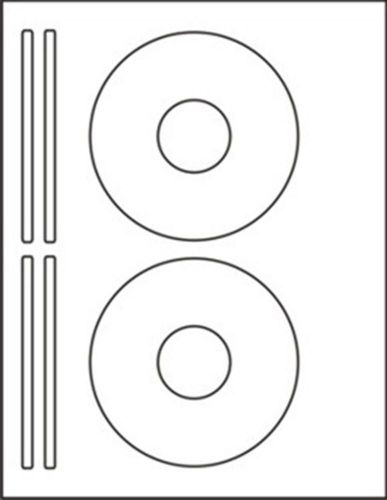 200 CD/ DVD labels - Avery 5931 &amp; 8931 template