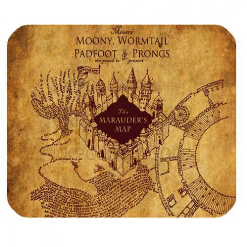 Rare Mrauder&#039;s Map Mouse pad Anti-slip 002