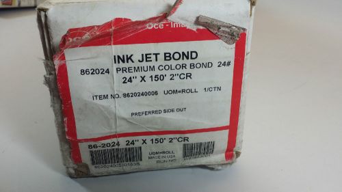 ***4 New Rolls 36&#034;x150&#039; 24lb Bond InkJet Plotter Paper