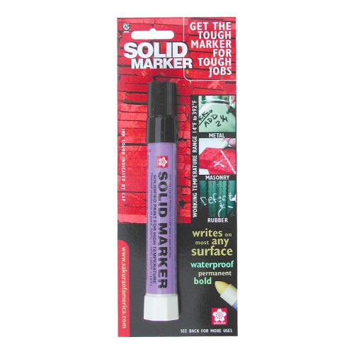 Sakura Solid Paint Marker 13mm wide mark BLACK 1ea, use on glass/wood/metal