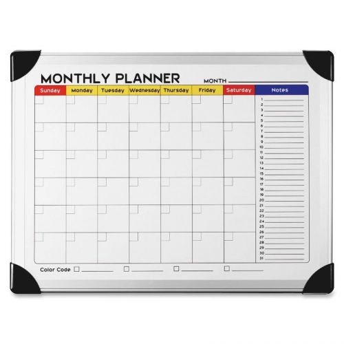 Lorell LLR19207 Dry-Erase Magnetic Planner Board