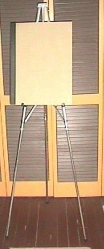 Apollo adjustable aluminum easel #e124 34&#034; to 64&#034; portable presentation display for sale