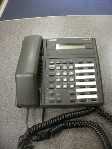 Ericsson DBC 631 MD110 MD 110 Business Phones DBC631 002/801 w/ Handset &amp; Cord