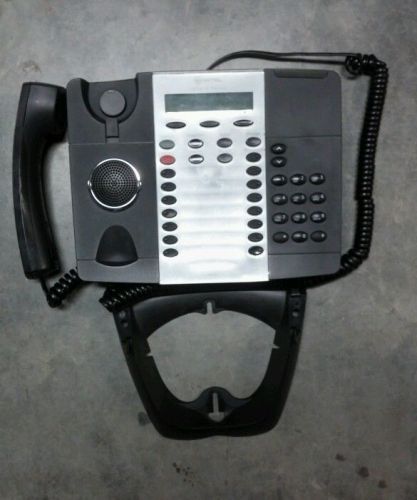 Lot of 3 Mitel 5220 IP Phone 50002818 Handsfree Black Telephone VoIP
