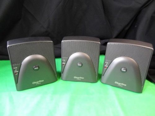 3 ClearOne Max Wireless Conference Phone IP Speakerphone Unit / Wall Module