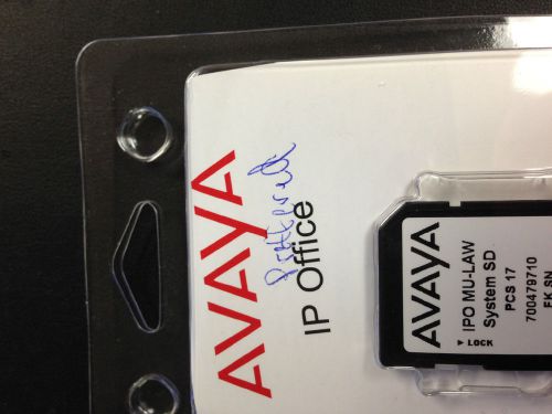 AVAYA PREFFERED EDITION ON SD CARD 700479710