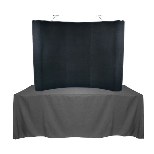 8&#039; Wave Table Top Pop Up Display (Velcro™)