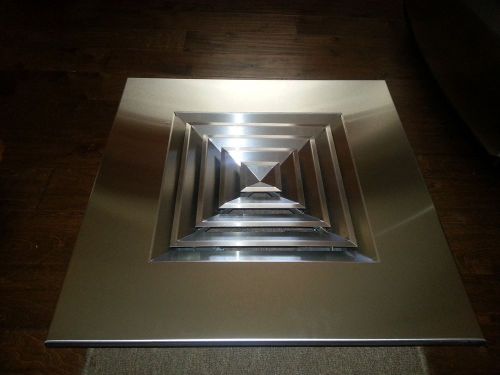 Ceiling vent air duct vent stainless steel diffuse acoustical ceiling kees for sale